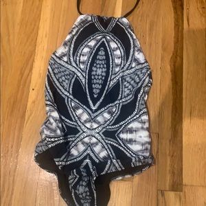 ASOS swim halter one piece